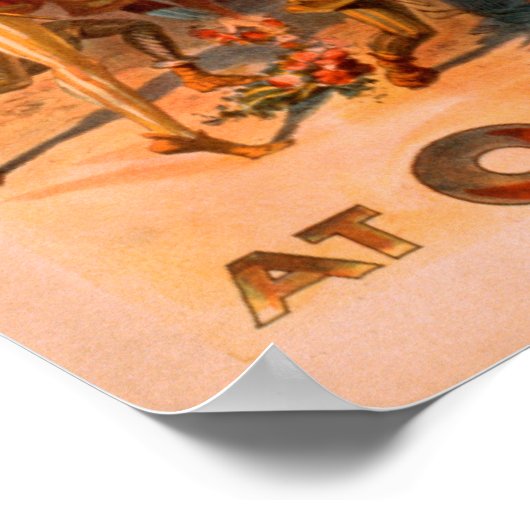 Venetië, Bride van het Zee in Olympia Ballet Poster (Hoek)