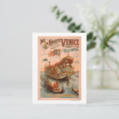 Venetië, Bride van het Zee in Olympia Gondolas 3 Briefkaart (Staand voorkant)