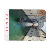 Venetië Bridge of Sighs uitzicht fridge magnet Magneet (Horizontaal)