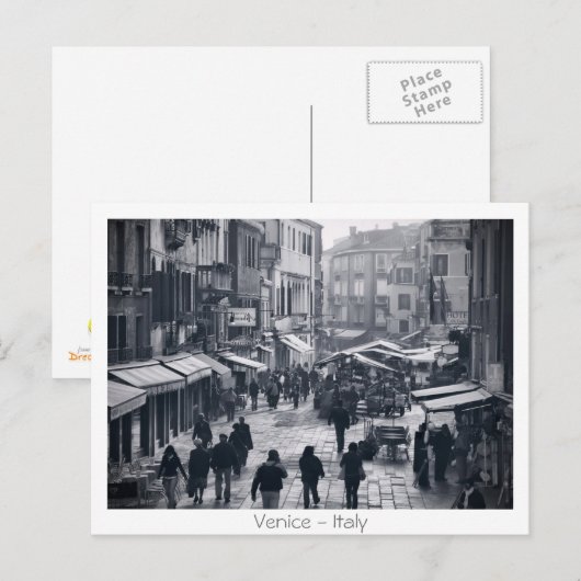 Venetië Briefkaart (Voorkant / Achterkant)