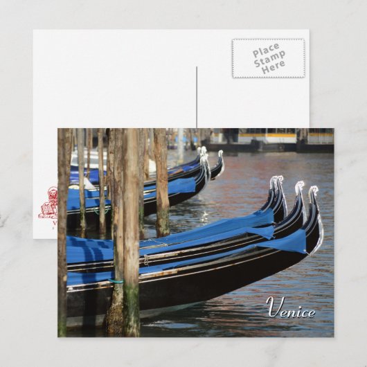 Venetië Briefkaart (Voorkant / Achterkant)