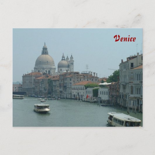 Venetië Briefkaart (Voorkant)