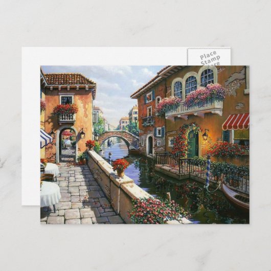 Venetië Briefkaart (Voorkant / Achterkant)