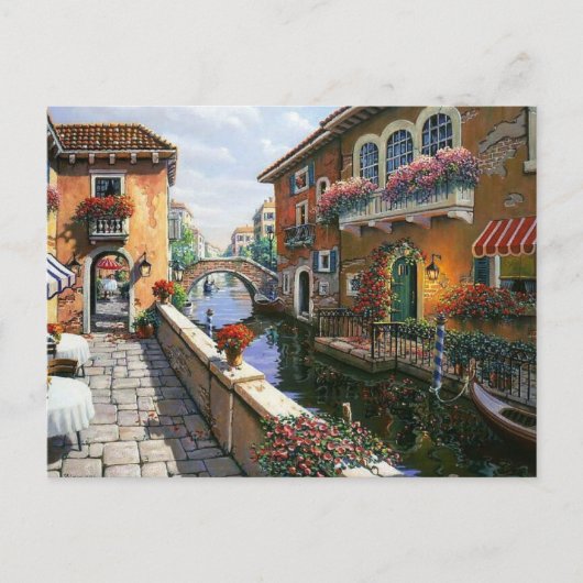 Venetië Briefkaart (Voorkant)