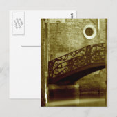 Venetië-brug Briefkaart (Voorkant / Achterkant)