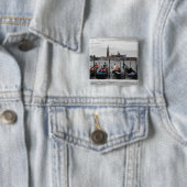 Venetië-Button Vierkante Button 5,1 Cm (In situ)