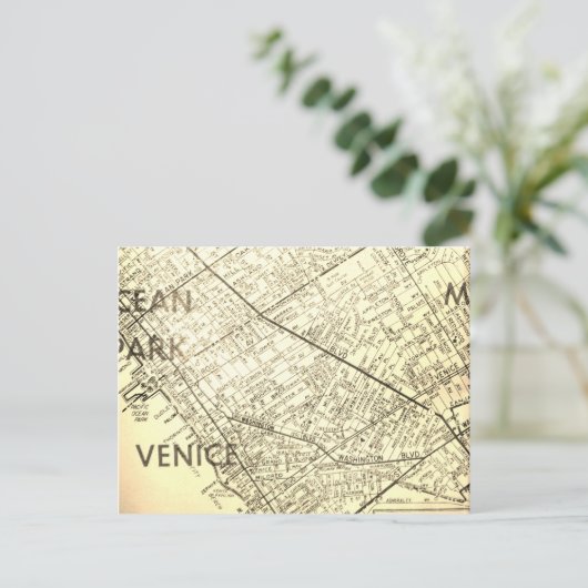 Venetië,  CA-kaart Briefkaart (Staand voorkant)