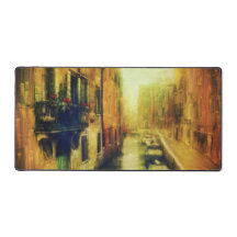 Venetië Canal Balkon Schilderij