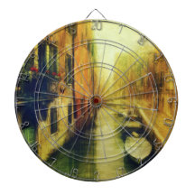 Venetië Canal Balkon Schilderij