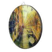 Venetië Canal Balkon Schilderij Dartbord (Voorkant Rechts)