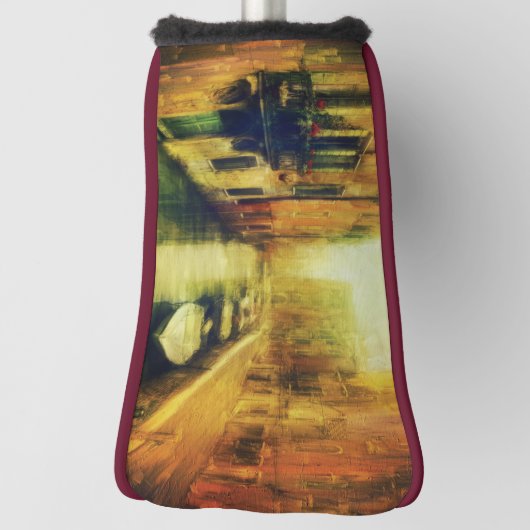 Venetië Canal Balkon Schilderij Golfheadcover (Draai 90)