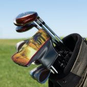 Venetië Canal Balkon Schilderij Golfheadcover (Insitu)