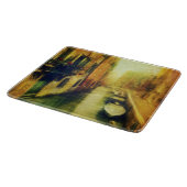 Venetië Canal Balkon Schilderij Snijplank (Hoek)