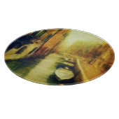 Venetië Canal Balkon Schilderij Snijplank (Hoek)