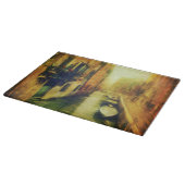 Venetië Canal Balkon Schilderij Snijplank (Hoek)