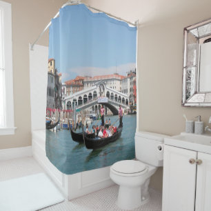 Venetië Canal douchegordijn