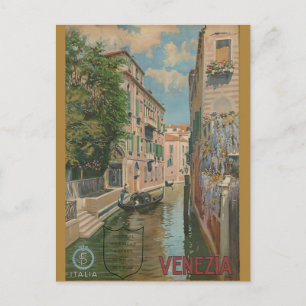  Venetië — Canal Gondola Briefkaart