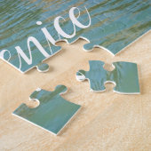 Venetië Canal & gondola, Venezia Italië Legpuzzel (Zijkant)