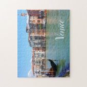 Venetië Canal & gondola, Venezia Italië Legpuzzel (Verticaal)