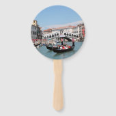 Venetië Canal Hand Fans Handwaaier (Voorkant)