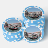 Venetië Canal Poker Chips (Opstapeling)