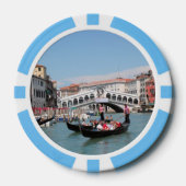 Venetië Canal Poker Chips (Voorkant)