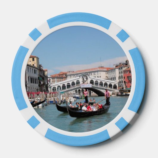 Venetië Canal Poker Chips (Achterkant)