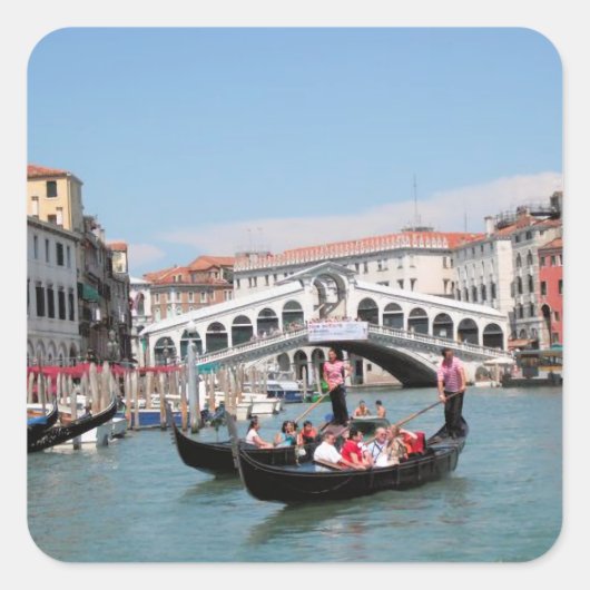 Venetië Canal Stickers (Voorkant)