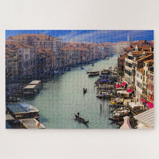 Venetië Canale Grande Italië Legpuzzel (Horizontaal)