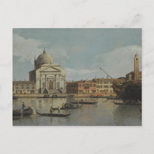 Venetië - Canaletto Briefkaart (Voorkant)