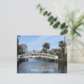Venetië Canals, Californië Briefkaart (Staand voorkant)