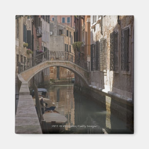 Venetië Canals en Stone bridge Magneet