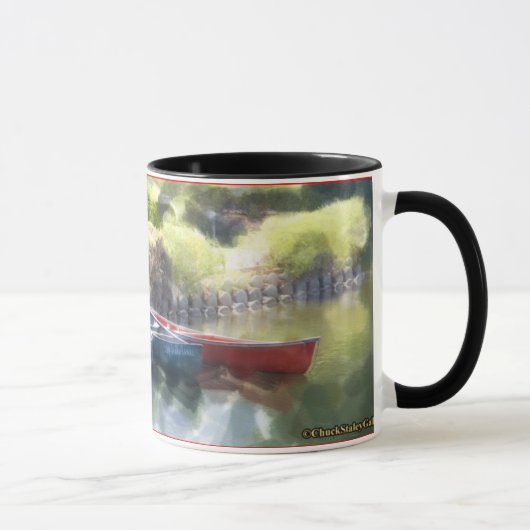 "Venetië Canoes" Cups Mok (Rechts)