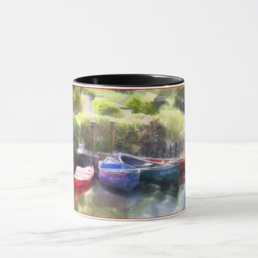 "Venetië Canoes" Cups Mok (Midden)