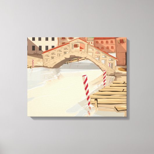Venetië Canvas Afdruk (Voorkant)