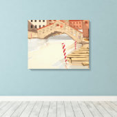 Venetië Canvas Afdruk (Insitu (Houten vloer))