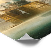 Venetië, Capriccio | Johann Wilhelm Jankowsky Poster (Hoek)