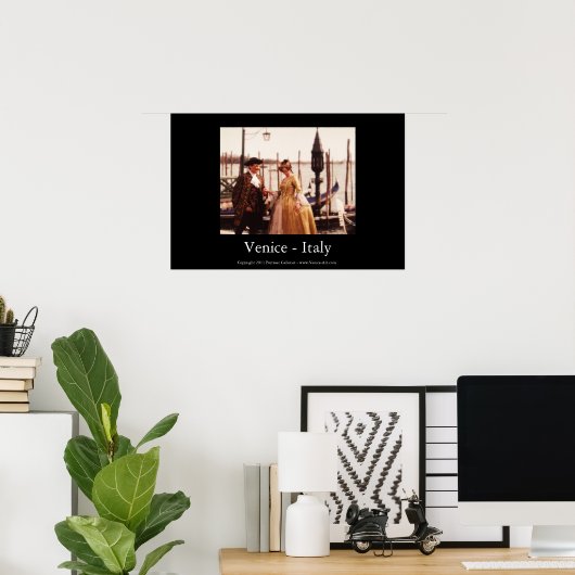 Venetië Carnaval 16 Poster (Thuiskantoor)