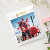 Venetië carnaval bedankzakje (Gezegeld)