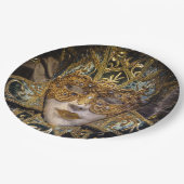 Venetië Carnaval Masquerade Disposable Paper Borde Papieren Bordje (Gekanteld)