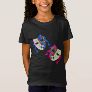 Venetië Carnaval Traditionele kleurrijke maskers T T-shirt
