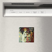 Venetië, Carnival Maskers - Italië (Fridge Magnet) Magneet (Insitu (Vaatwasser))