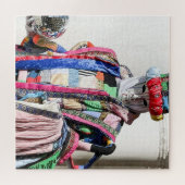 Venetië Carnivale - Briefkaart voor spectaculaire  Legpuzzel (Horizontaal)