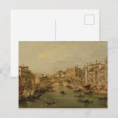 Venetië de Rialto Briefkaart (Voorkant / Achterkant)