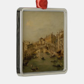 Venetië de Rialto Metalen Ornament (Rechts)