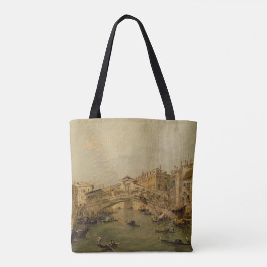 Venetië de Rialto Tote Bag (Achterkant)