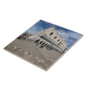 Venetië Doge Palace uitzicht keramische tegel Tegeltje (Zijkant)