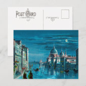 Venetië door Moonlight Briefkaart (Voorkant / Achterkant)