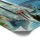 Venetië door Moonlight Poster (Hoek)