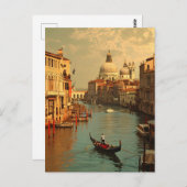  Venetië: een tijdloos Briefkaart (Voorkant / Achterkant)